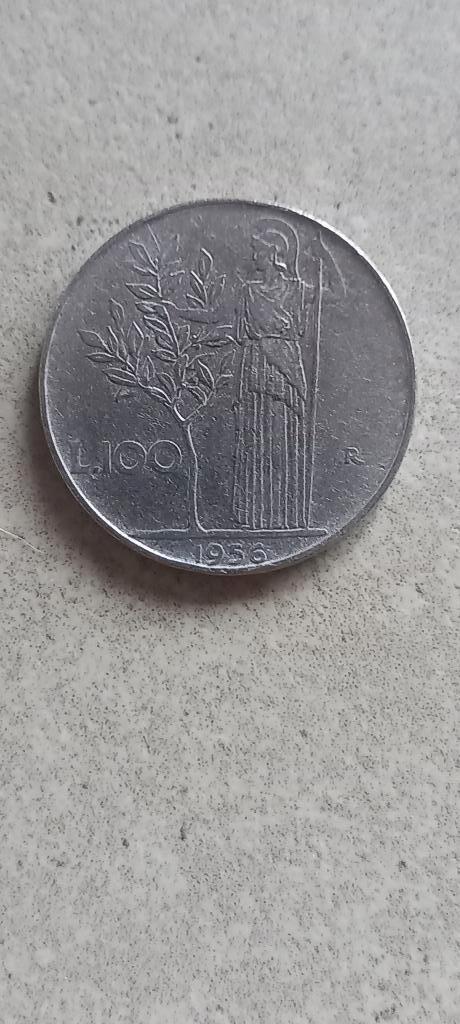 piece de monnaie italie 100 Lire Année : 1957, Ophalen, Italië