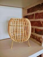 Mooi rieten kaarsen houder., Ophalen of Verzenden