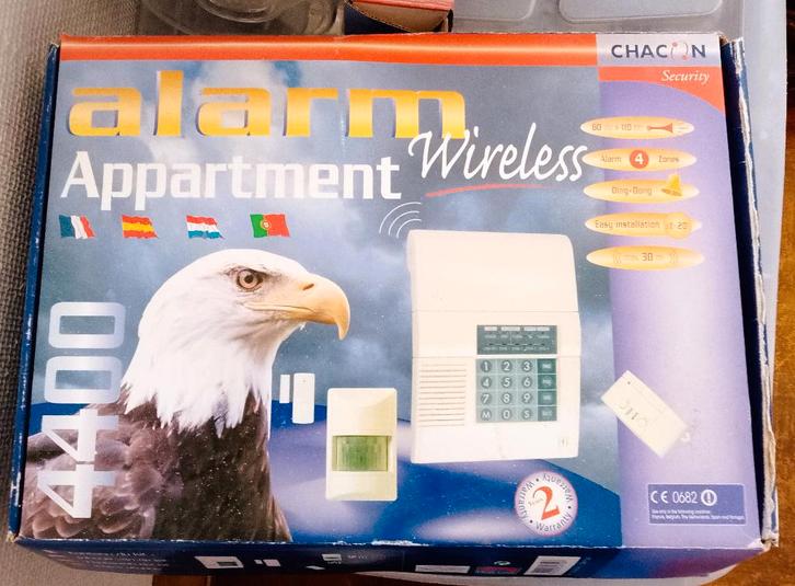 draadloos alarmsysteem (chacon), Bricolage & Construction, Systèmes d'alarme, Neuf, Sans fil, Enlèvement