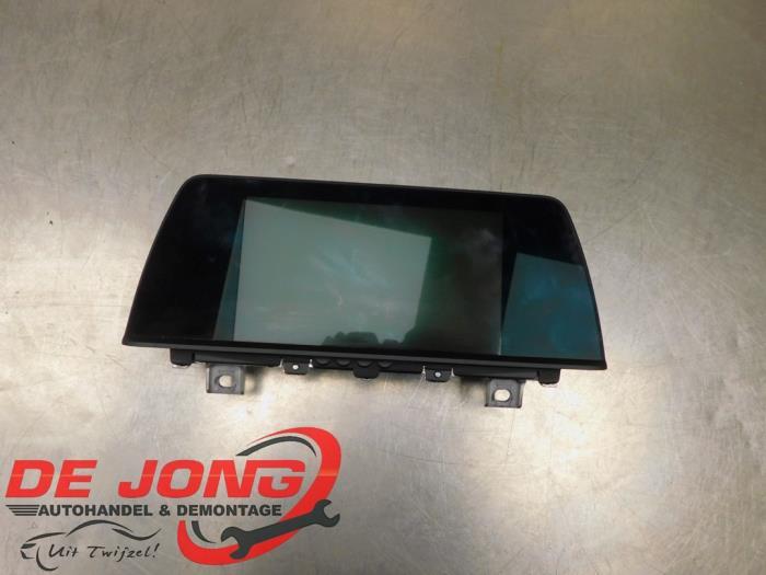 Display Multi Media regelunit van een BMW 3-Serie, Gebruikt, -, -, Ophalen of Verzenden