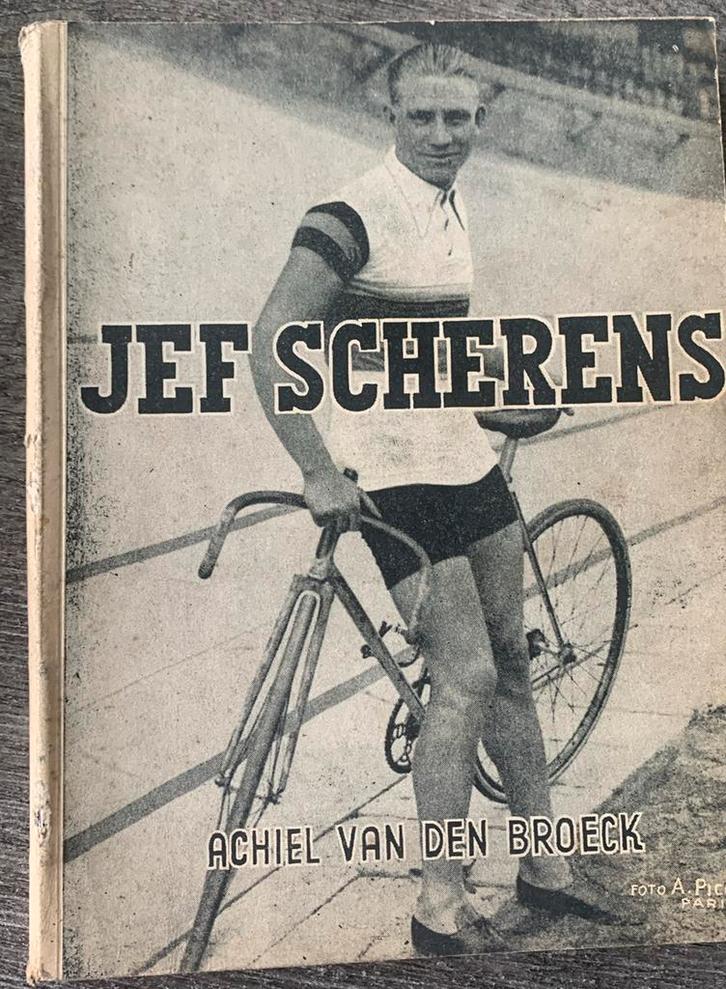 Jef Scherens, De Caruso uit de sprinterswereld , boek 1948, Sport en Fitness, Wielrennen, Zo goed als nieuw, Ophalen
