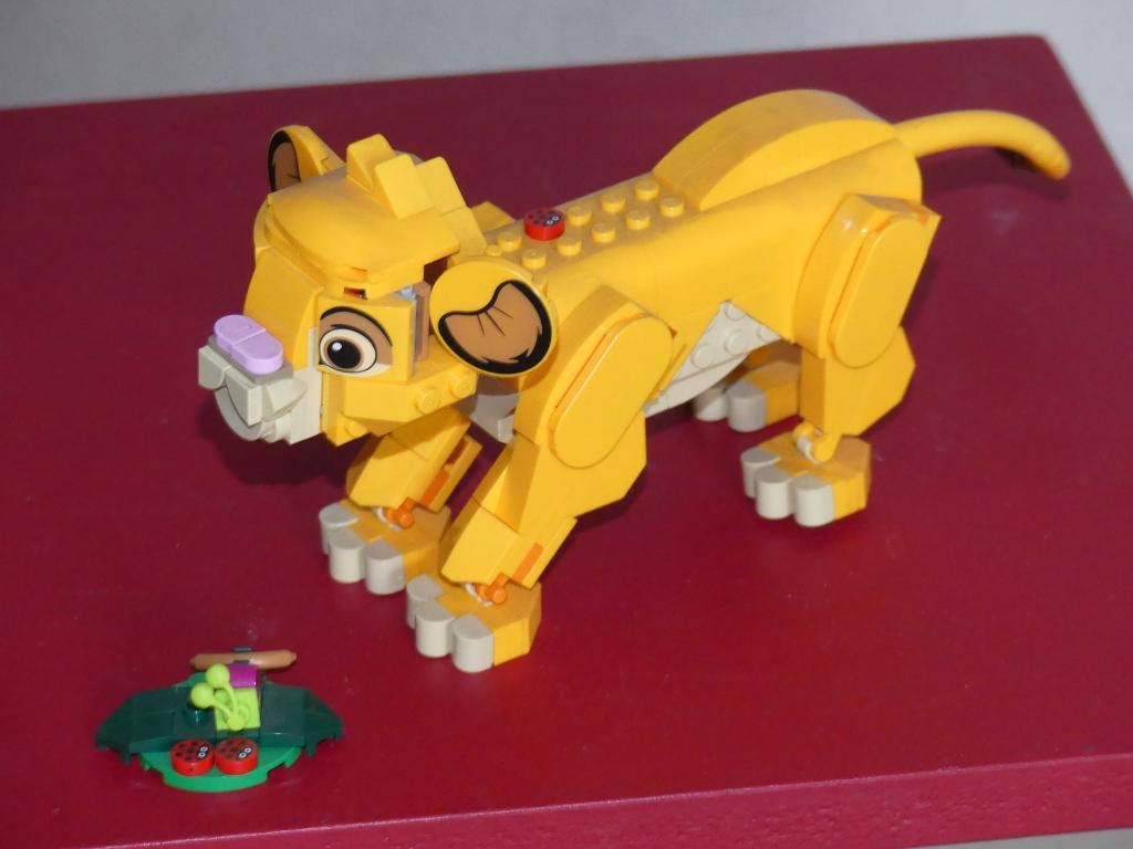 Ensemble LEGO Simba le Roi Lion en petit louveteau 43243, Enfants & Bébés, Jouets | Duplo & Lego, Utilisé, Lego, Ensemble complet