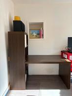 Bureau met kast Ikea, Ophalen, Gebruikt, Bureau