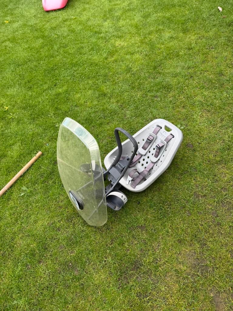 Fiets stoel, Fietsen en Brommers, Fietsaccessoires | Fietsstoeltjes, Ophalen, Voorzitje, 0 t/m 13 kg, Gebruikt