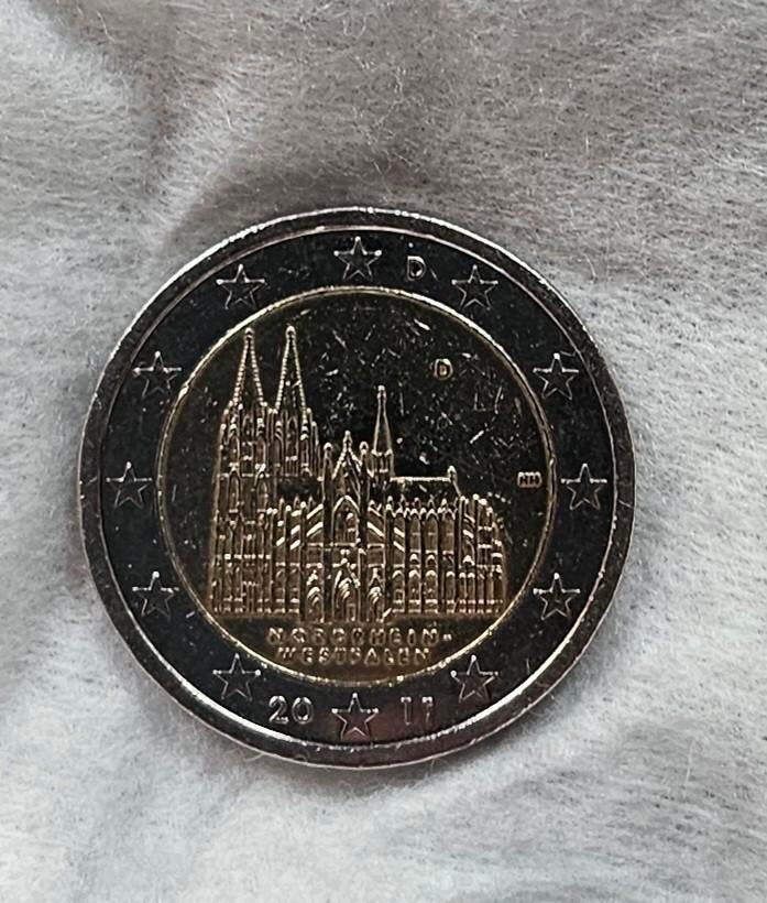 Pièce commémorative de 2 euros D Allemagne 2011 Nordrein Wes, Enlèvement ou Envoi, Allemagne, 2 euros, Monnaie en vrac