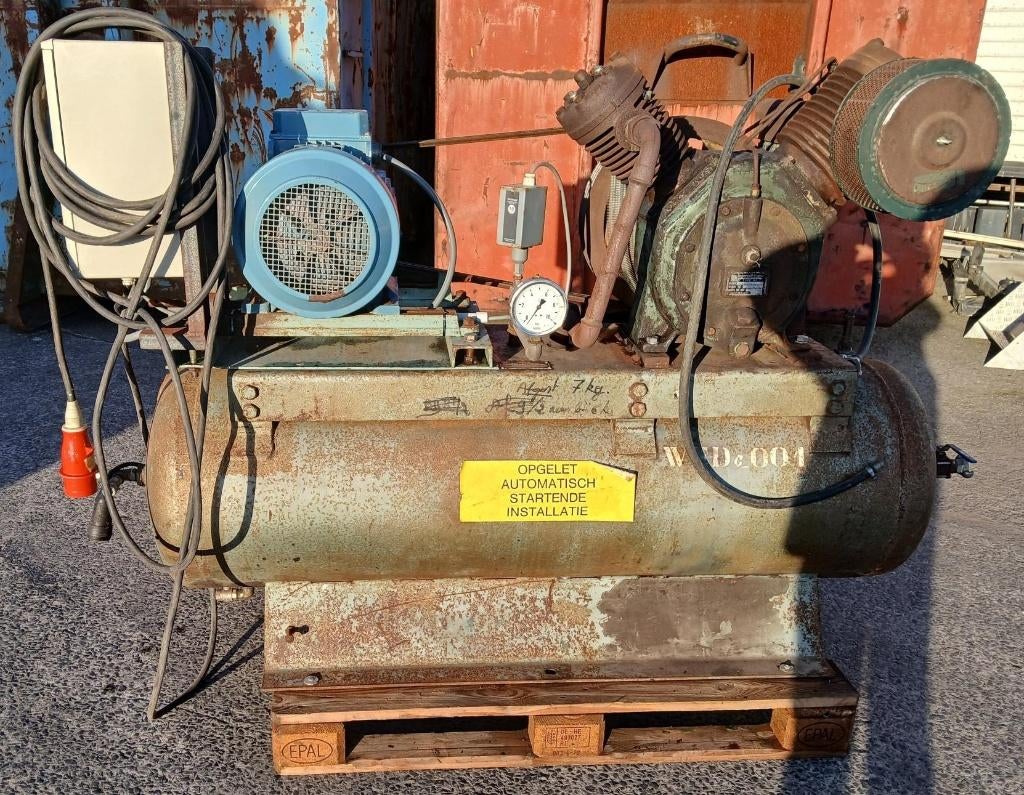 compressor, Ophalen, Gebruikt