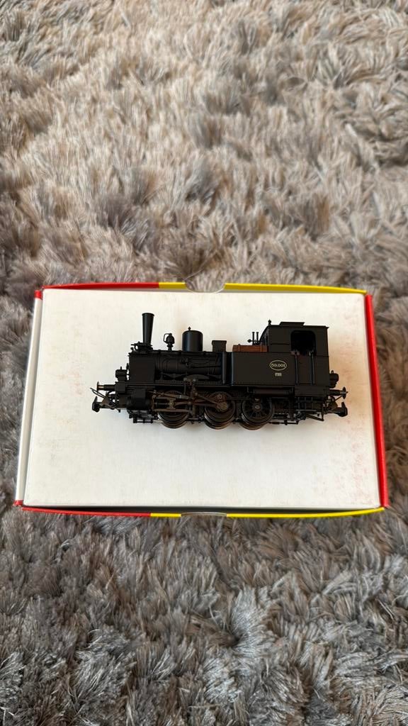 Fleischmann, tenderlocomotief 59.001, Fleischmann, Ophalen of Verzenden, Zo goed als nieuw, Gelijkstroom