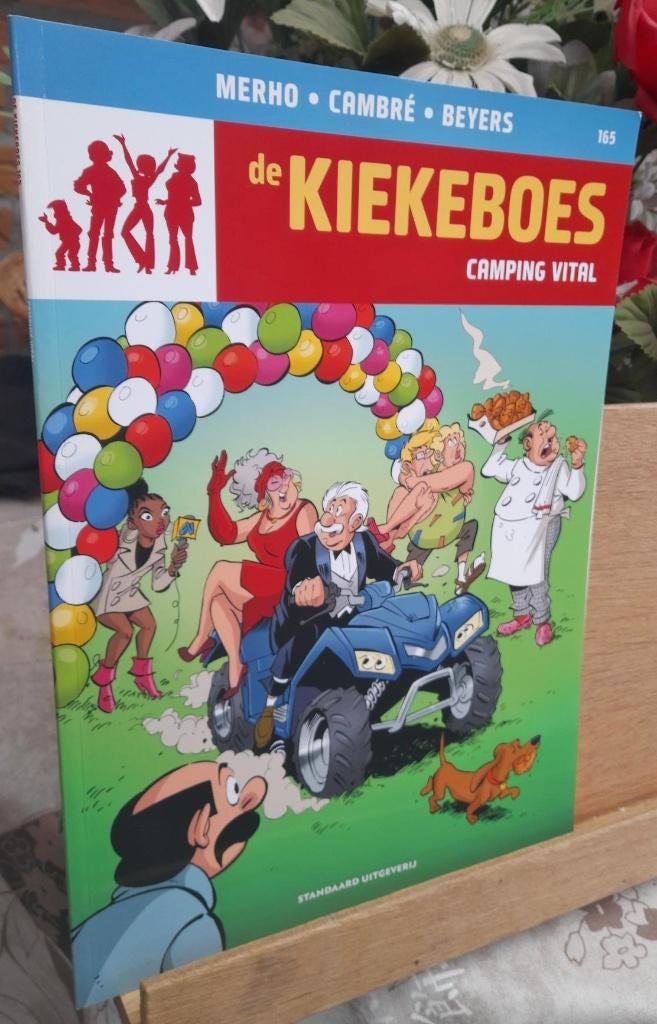 De  kiekeboes 165     Camping Vital nieuwstaat, Boeken, Stripverhalen, Eén stripboek, Merho, Nieuw, Ophalen of Verzenden
