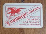Brouwerij LOUWAEGE Kortemark, Verzenden