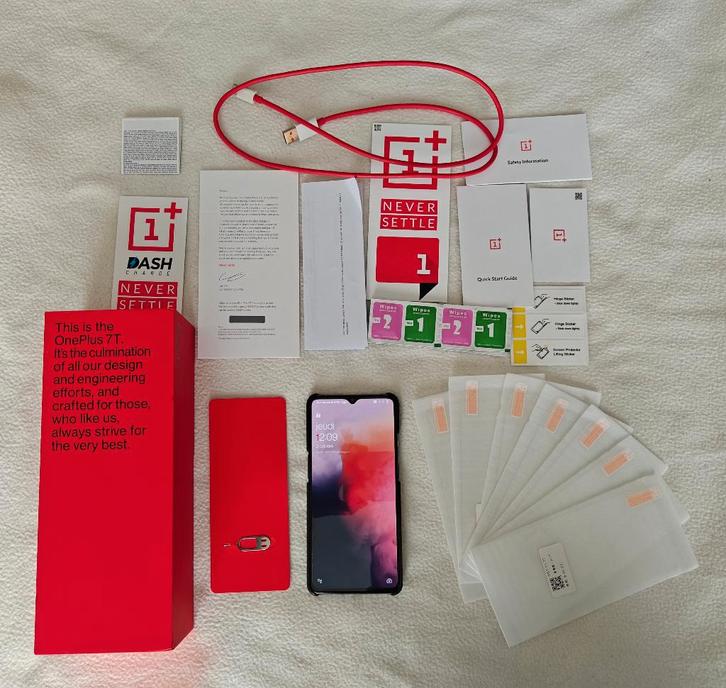 Smartphone oneplus 7T, Telecommunicatie, Mobiele telefoons | Overige merken, Zo goed als nieuw, Ophalen of Verzenden