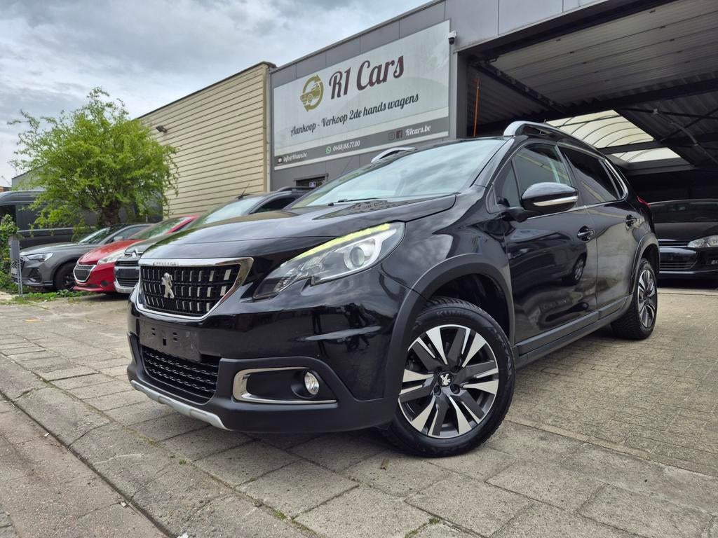Peugeot 2008 1.2i Signature 2017/87.000km/Full Option/Nav/Ac, Auto's, Voorwielaandrijving, Parkeersensor, 1199 cc, Leder en Stof