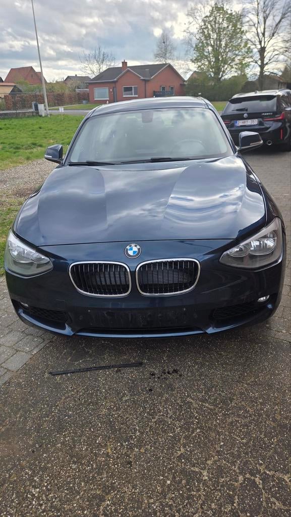 Bmw 1 serie, Auto's, Euro 5, 1 Reeks, Blauw, Handgeschakeld