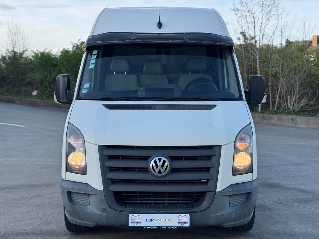 VOLKSWAGEN CRAFTER / 2.5 DIESEL!  / L3 - H2! / 3 -ZIT!, Auto's, 2500 cc, Volkswagen, Wit, Bedrijf