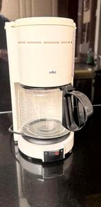 Koffiezet Braun 12 tassen in heel goede staat weinig gebrui., Ophalen, Zo goed als nieuw