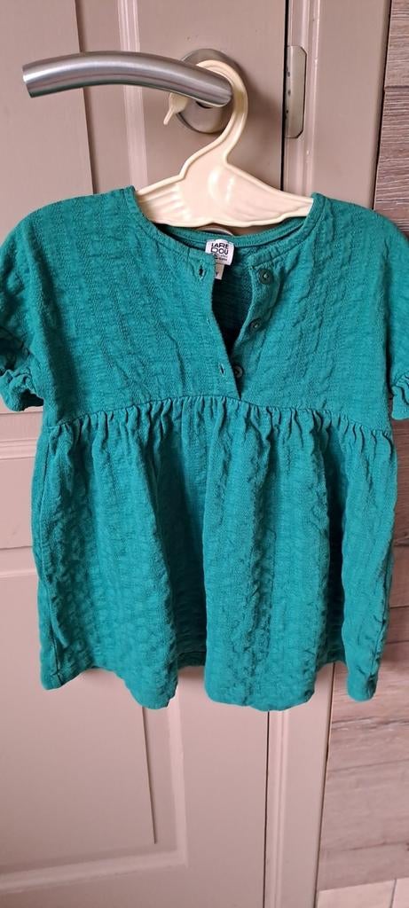 Kleedje la redoute 2 jaar, Ophalen