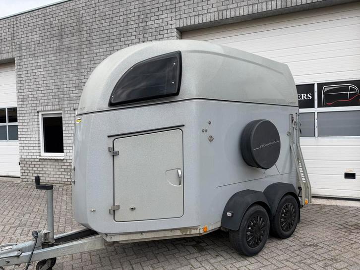 Nette Bockmann Comfort 2 paards paardentrailer uit 2017 !, Animaux & Accessoires, Chevaux & Poneys | Semi-remorques & Remorques