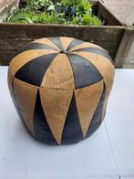Vintage patchwork poef, Ophalen, Onbekend, Onbekend, Onbekend