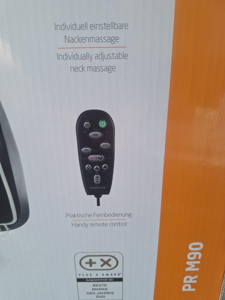 Massagezetel medisana, Ophalen