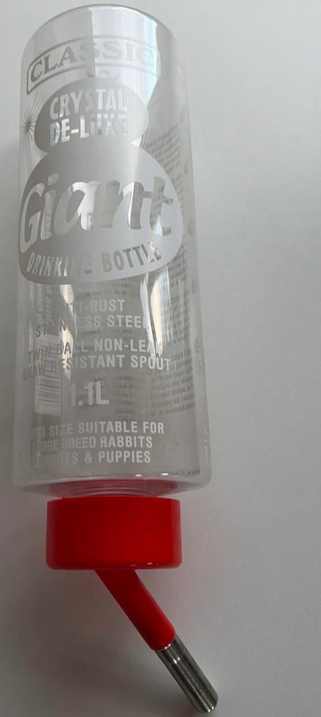 Drinkfles 1,1 liter, Ophalen, Zo goed als nieuw, Overige typen