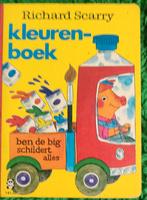 Vintage Kleurenboek, Boeken, Ophalen of Verzenden, Zo goed als nieuw, Richard Scarry, 1 tot 2 jaar