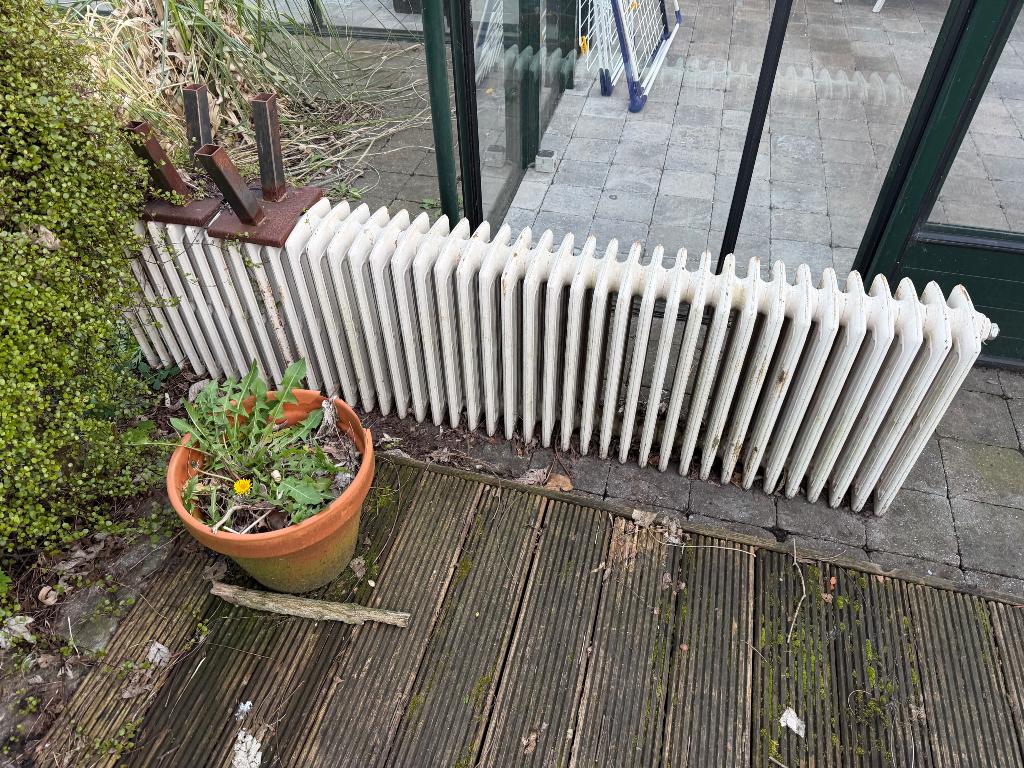 Gietijzer verwarming, Ophalen, 30 tot 80 cm, Gebruikt, Radiator