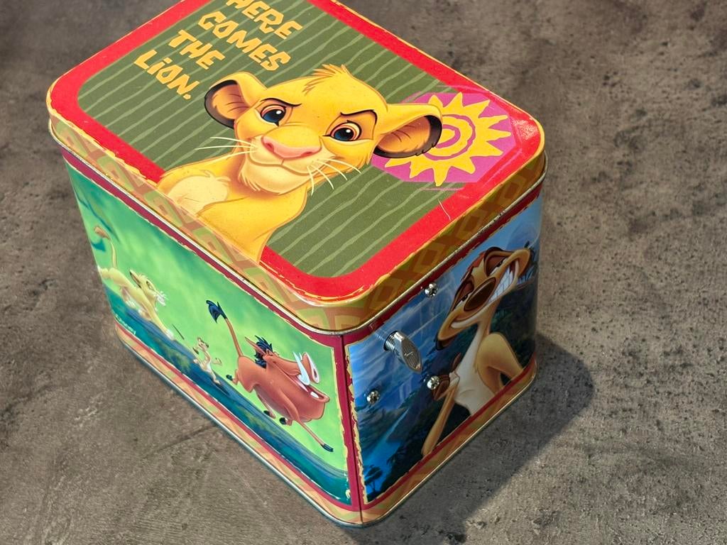 Lion king muziekdoos, Ophalen of Verzenden, Zo goed als nieuw