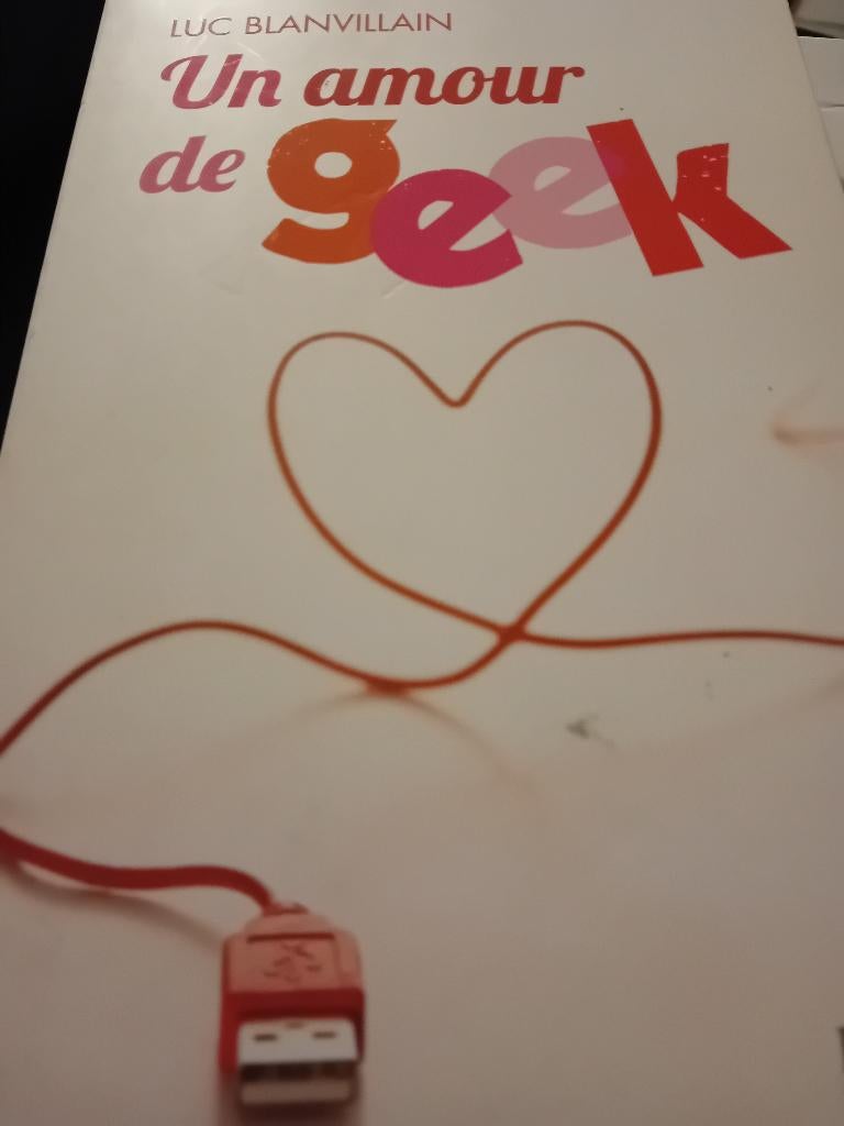 Livre un amour de geek luc blanvillain, Livres, Enlèvement ou Envoi