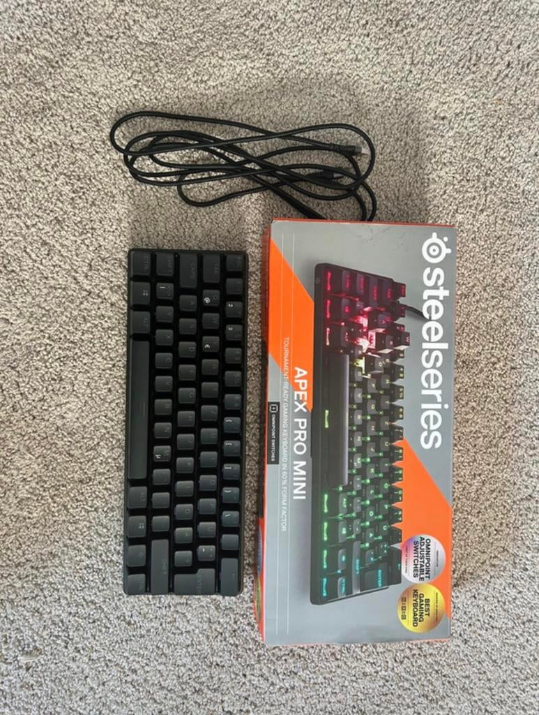 Apex pro mini, Informatique & Logiciels, Claviers, Clavier gamer, Comme neuf, Enlèvement, Autres dispositions