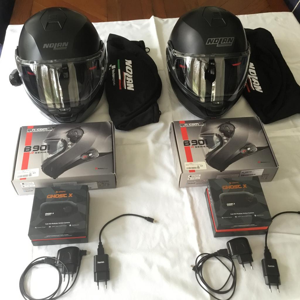 Navigatie motor communicatie Nolan B901R Bluetooth telefoon., Motoren, Ophalen