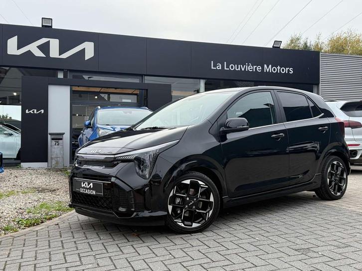 Kia Picanto Picanto 1.2i MPI GT Line ISG*FULL*GARANTIE 2032, Auto's, Kia, Bedrijf, Te koop, Picanto, ABS, Adaptieve lichten, Airbags