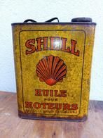 Bidon d'huile SHELL rare - Oil Mechanics, Enlèvement ou Envoi