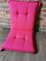 Lot de 6 coussins de jardin fushia, Jardin & Terrasse, Chaises de jardin, Enlèvement, Neuf, Textilène, Empilable