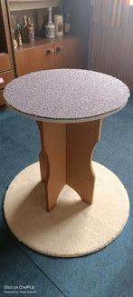 2 tables d'appoint rondes en bois, Maison & Meubles, Enlèvement, Rond