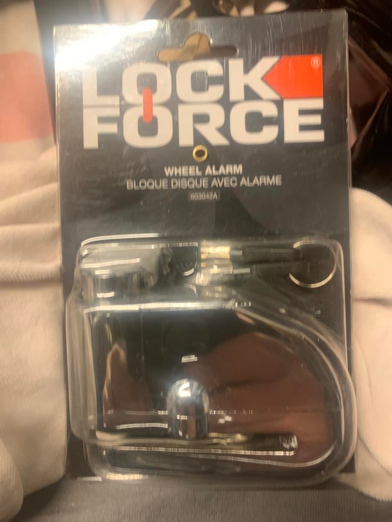 CADENAS MOTO CALE DISQUE AVEC ALARME, Vélos & Vélomoteurs, Enlèvement ou Envoi, Neuf
