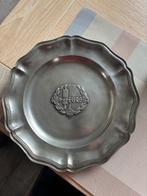 tinnen wandbord, Ophalen