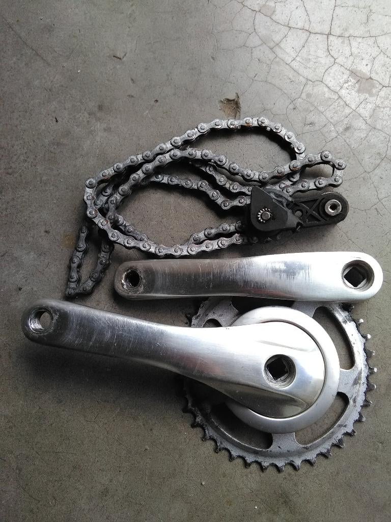 CRANCKSTEL, Gebruikt, Aluminium, Stadsfiets, Ophalen