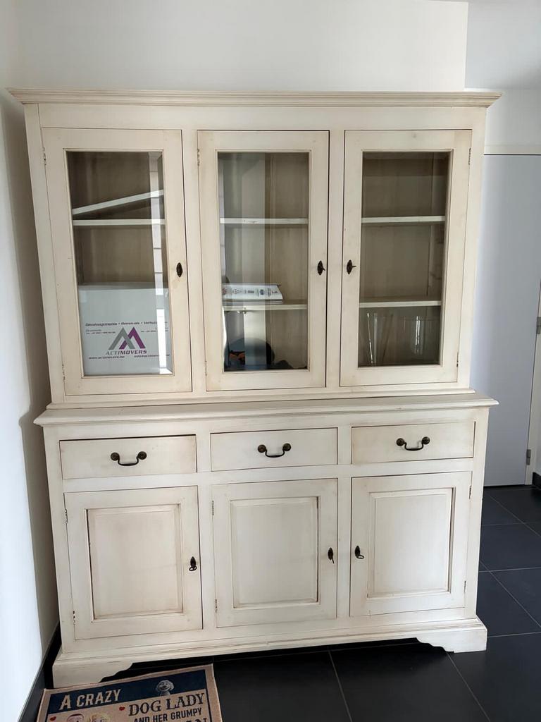Prachtige vitrinekast, Ophalen, Zo goed als nieuw