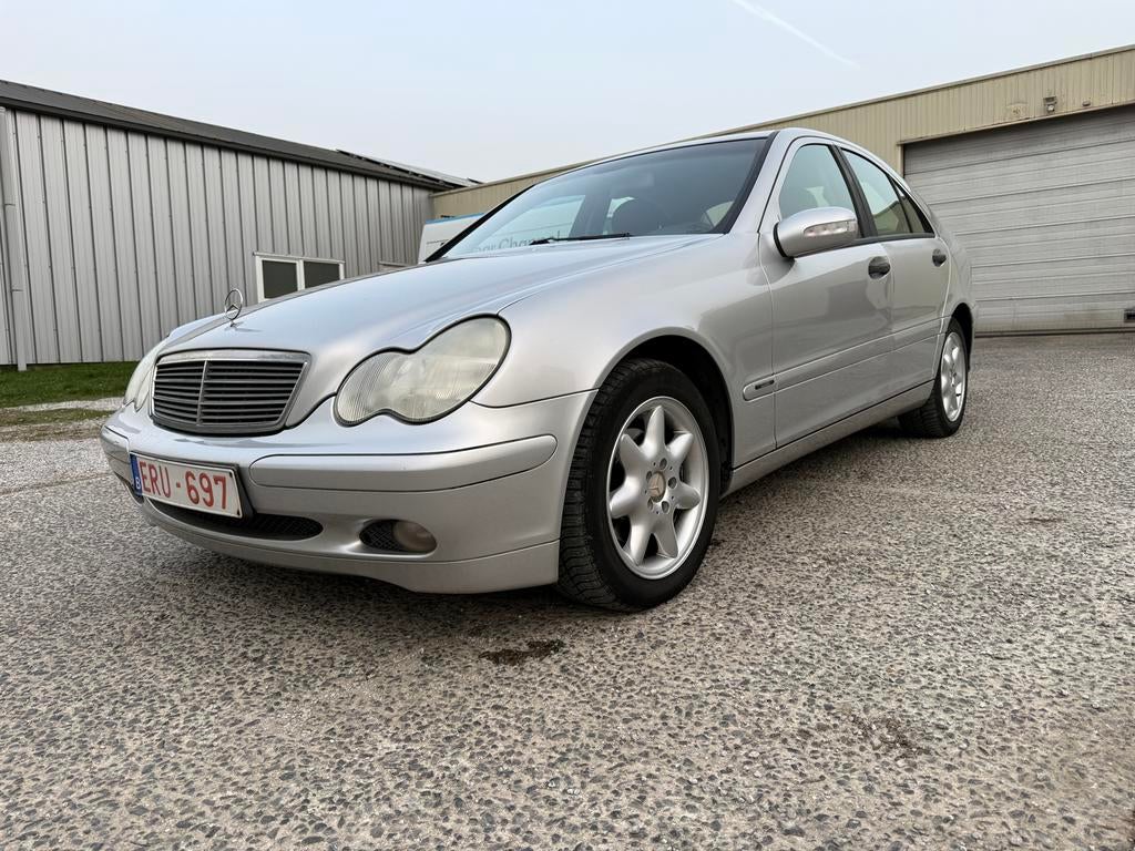 Mercedes C200Cdi Sedan 1e eigenaar, Auto's, 4 deurs, Zwart, 4 cilinders, Bedrijf