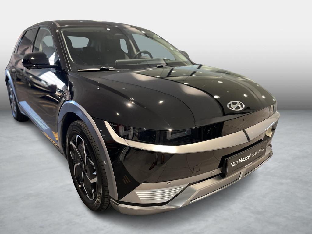 Hyundai IONIQ 5 77.4 kWh HTRAC AWD, Auto's, Hyundai, Automaat, 476 km, Gebruikt, Zwart