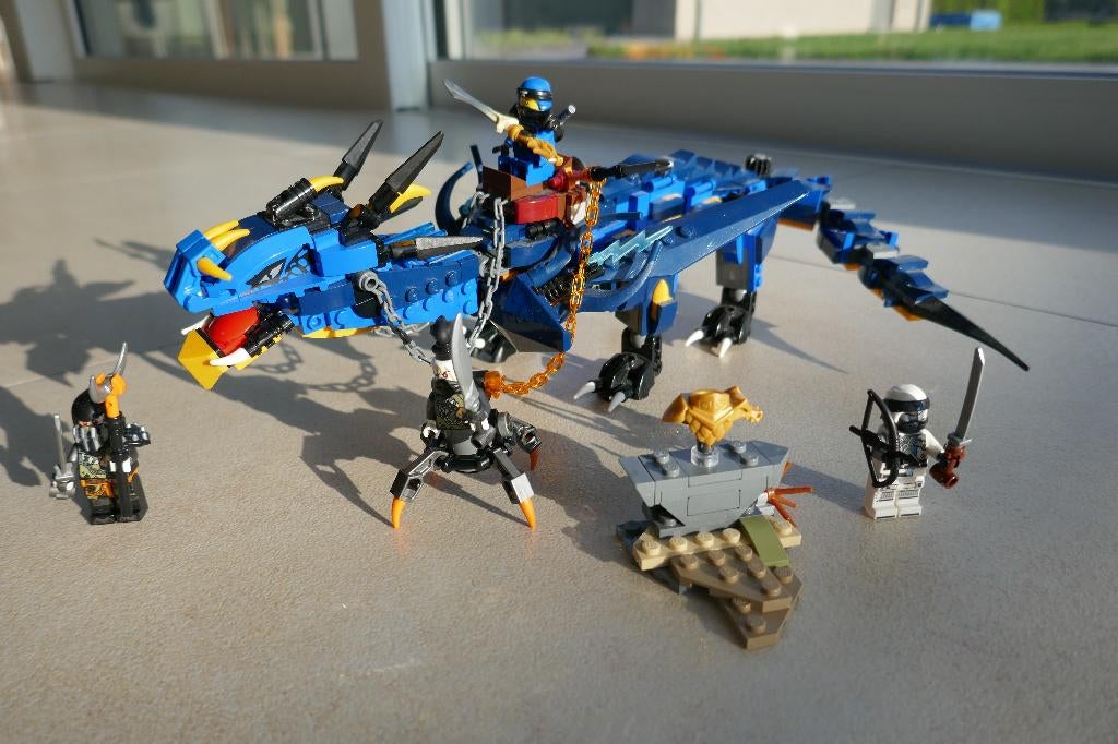 LEGO NINJAGO Stormbringer Draak - 70652, Kinderen en Baby's, Ophalen, Lego, Zo goed als nieuw, Compleet