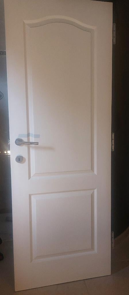 4 Binnendeuren, inclusief scharnieren en klinken, Maison & Meubles, Maison & Meubles | Autre, Enlèvement, Comme neuf