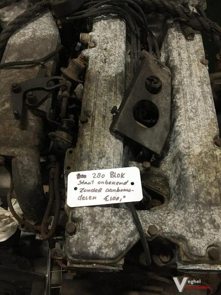 Motorblok w126 w116  2.8 benzine, Auto-onderdelen, Motor en Toebehoren, Gebruikt, Ophalen