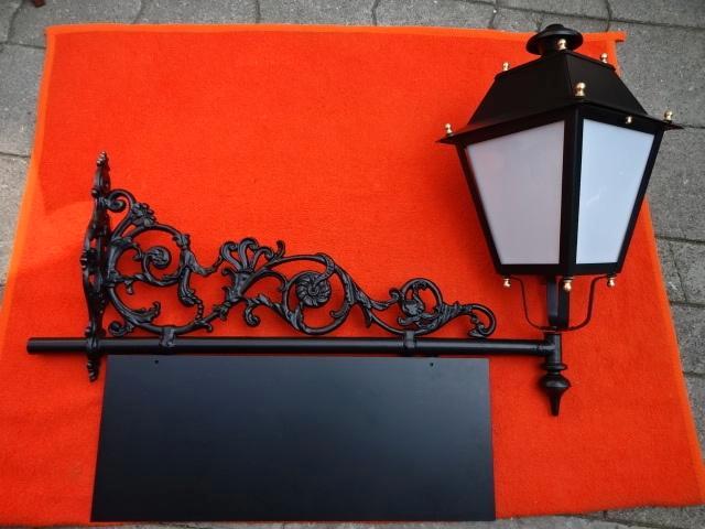 Gietijzeren buiten reclameborden, reclamebord, Verzamelen, Merken en Reclamevoorwerpen, Nieuw, Reclamebord, Ophalen of Verzenden