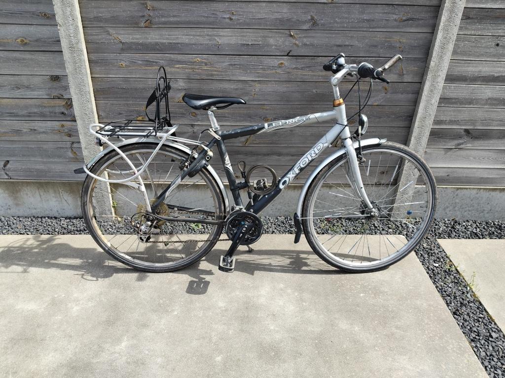 Oxfort herenfiets, Ophalen, Gebruikt, Velgrem, Overige merken