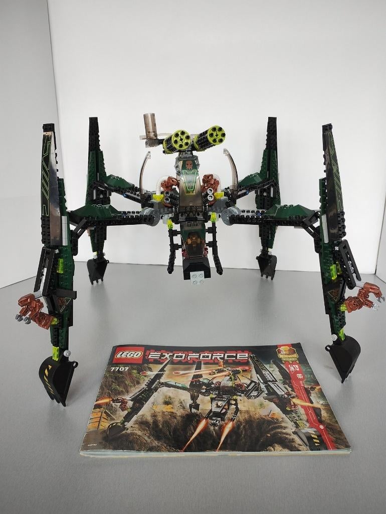 LEGO Set - 7707-1 - Exo-Force - Striking Venom, Ophalen of Verzenden, Zo goed als nieuw, Overige merken