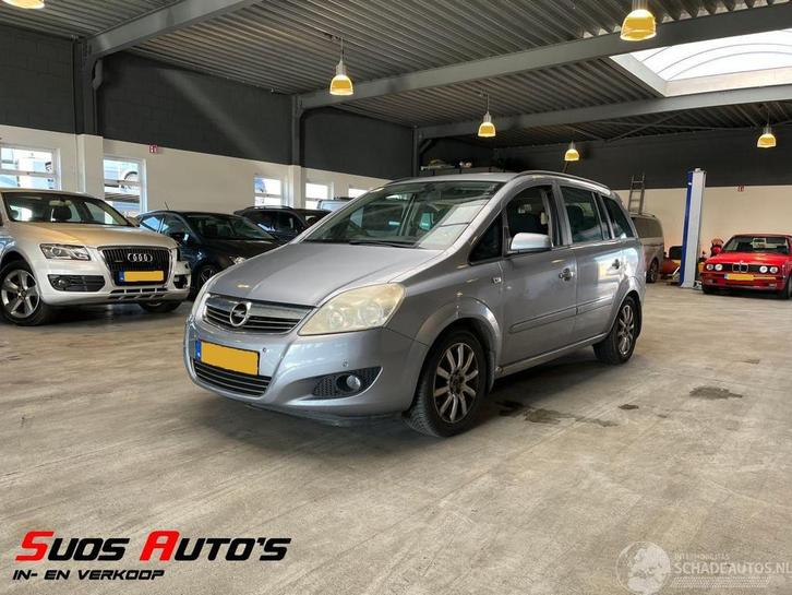 Opel Zafira 1.8 Temptation 7 PERSONS! NAP + APK! (bj 2009), Auto diversen, Ongevalwagen, Opel, Handgeschakeld, Benzine, Monovolume