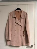 Nieuwe licht roze suedine blazer (46), Ophalen, Nieuw, Maat 46/48 (XL) of groter, Roze