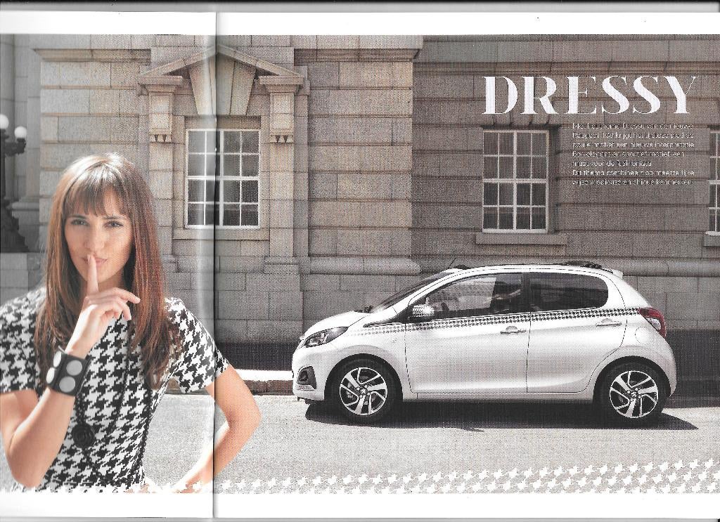 PEUGEOT 108,  2015, Livres, Autos | Brochures & Magazines, Envoi, Comme neuf, Peugeot