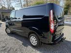 Ford Transit Custom, 2023, 47.000km,Ac, Navi, Automaat,3pl, Automaat, Zwart, Zwart, Bedrijf