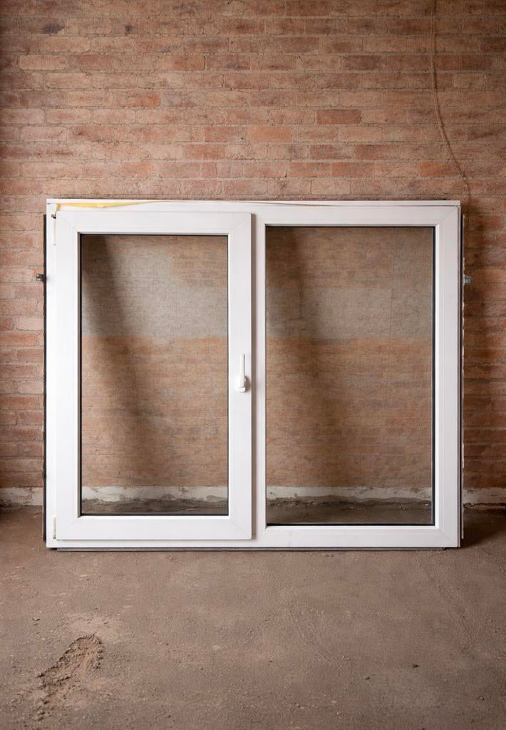 Fenêtres en PVC, Bricolage & Construction, Fenêtres & Moustiquaires, Comme neuf, Enlèvement